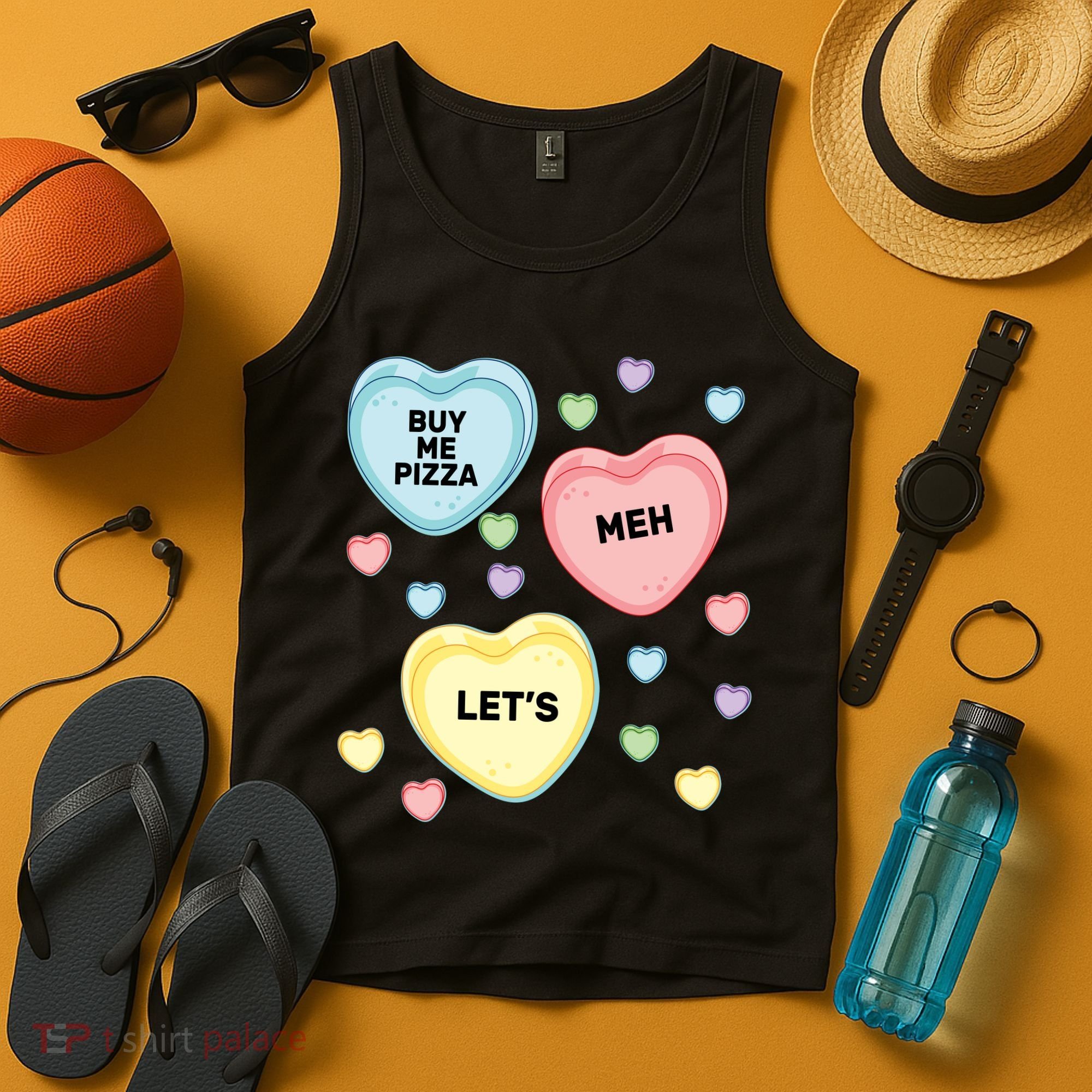 Candy Of Hearts Tank Top