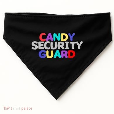 Candy Security Guard USA-Made Doggie Bandana