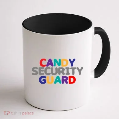 Candy Security Guard Coffee Mug back