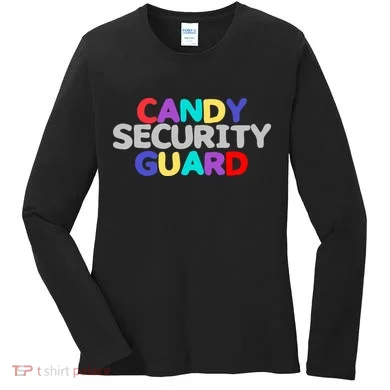 Candy Security Guard Women's Long Sleeve Shirt