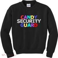 Candy Security Guard Kids Sweatshirt thumb 0