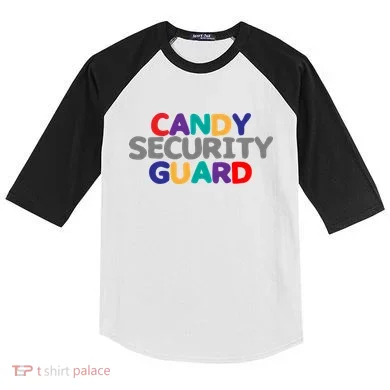 Candy Security Guard Kids Colorblock Raglan Jersey