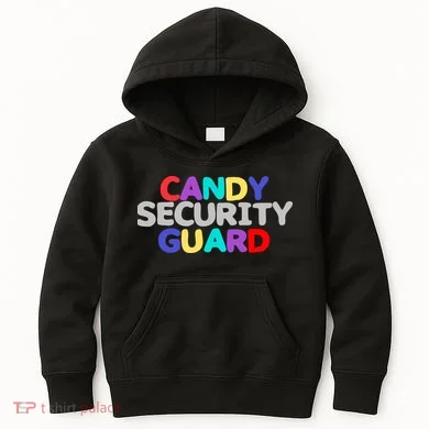 Candy Security Guard Kids Hoodie