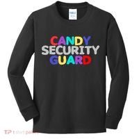Candy Security Guard Kids Long Sleeve Shirt thumb 0