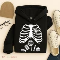 Candy X-Ray Skeleton Rib Cage Hoodie thumb 4