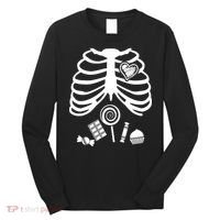 Candy X-Ray Skeleton Rib Cage Long Sleeve Shirt thumb 0