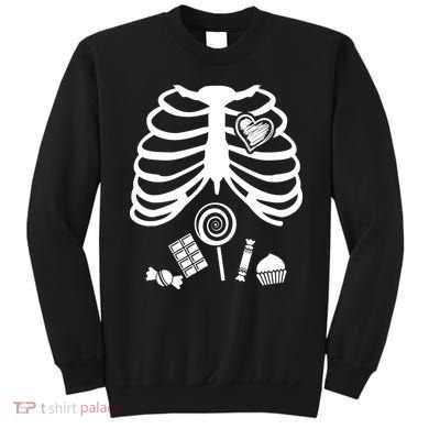 Candy X-Ray Skeleton Rib Cage Sweatshirt