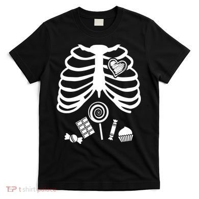 Candy X-Ray Skeleton Rib Cage T-Shirt