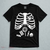Candy X-Ray Skeleton Rib Cage T-Shirt thumb 5