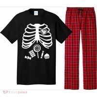 Candy X-Ray Skeleton Rib Cage Pajama Set thumb 0