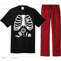 Candy X-Ray Skeleton Rib Cage Pajama Set thumb 0