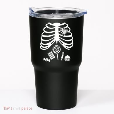 Candy X-Ray Skeleton Rib Cage Tumbler
