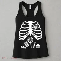 Candy X-Ray Skeleton Rib Cage Women's Tank Top thumb 3