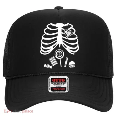 Candy X-Ray Skeleton Rib Cage Hat