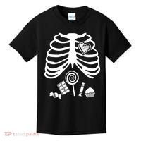 Candy X-Ray Skeleton Rib Cage Kids T-Shirt thumb 0