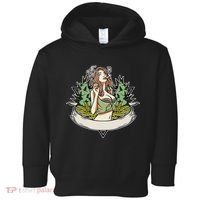Cannabis Lady Smoking Pot Toddler Hoodie thumb 0
