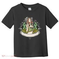 Cannabis Lady Smoking Pot Toddler T-Shirt thumb 0
