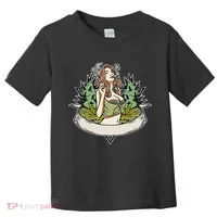 Cannabis Lady Smoking Pot Toddler T-Shirt thumb 0
