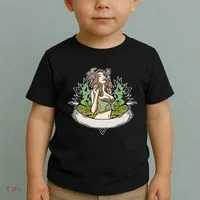 Cannabis Lady Smoking Pot Toddler T-Shirt thumb 2