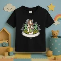 Cannabis Lady Smoking Pot Toddler T-Shirt thumb 3