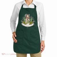 Cannabis Lady Smoking Pot Apron thumb 2
