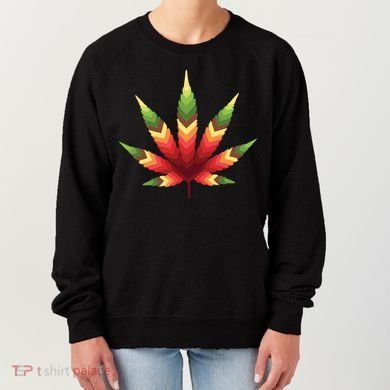 Cannabis Leaf Women's Sweatshirt