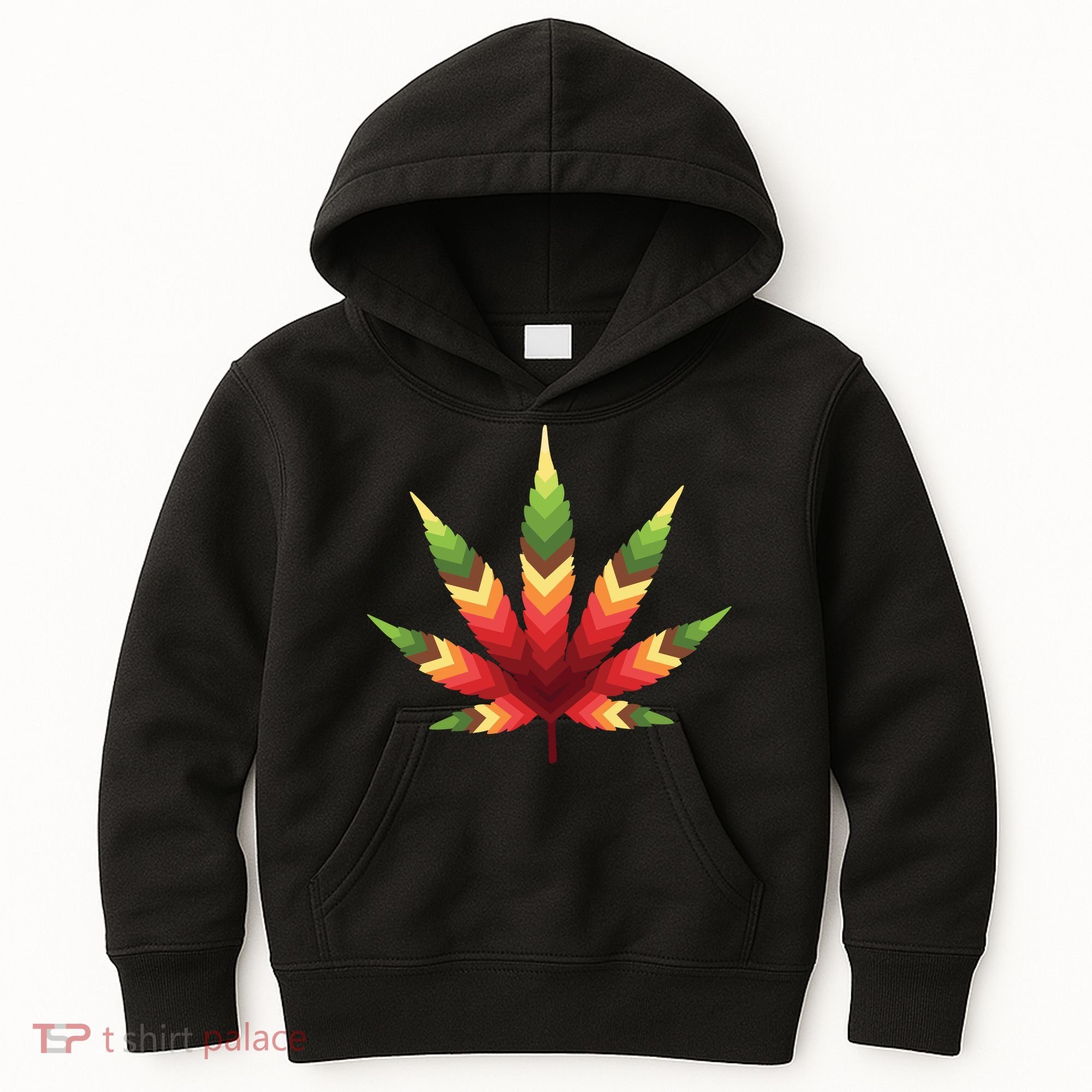 Cannabis Leaf Kids Hoodie