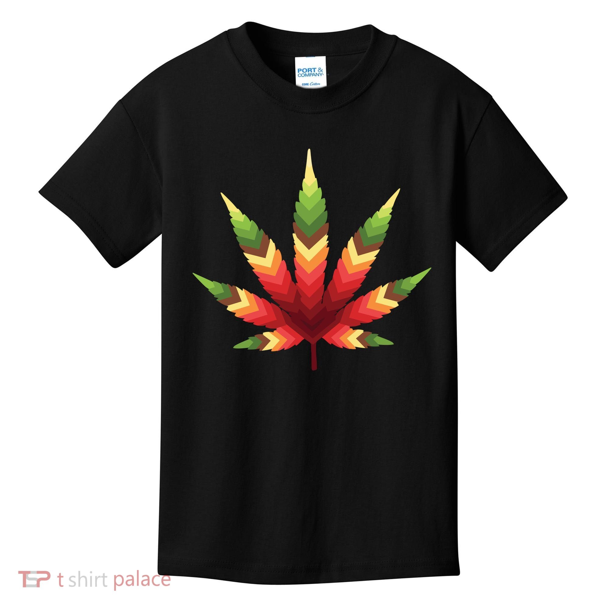 Cannabis Leaf Kids T-Shirt