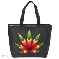 Cannabis Leaf Tote Bag thumb 0