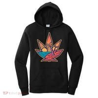 Cannabis Leaf Beach Women's Hoodie thumb 0