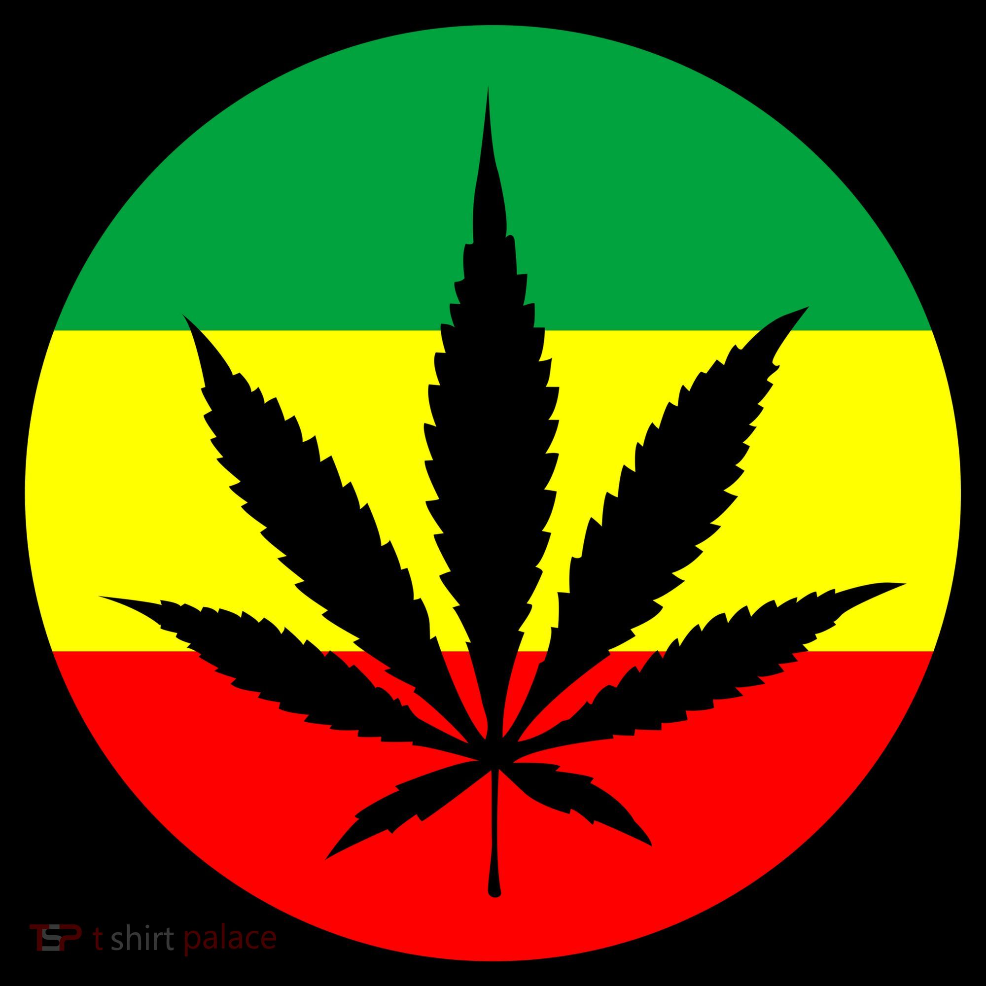 Cannabis Leaf Jamaican Style Hoodie