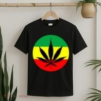 Cannabis Leaf Jamaican Style T-Shirt thumb 2