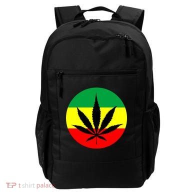 Cannabis Leaf Jamaican Style Backpack