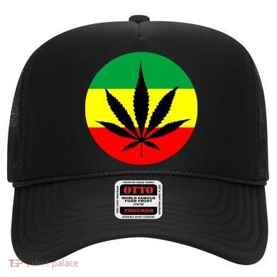 Cannabis Leaf Jamaican Style Hat