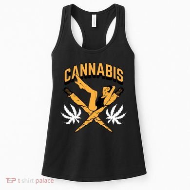 Cannabis Marijuana Joint Hammock Women's Tank Top