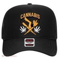 Cannabis Marijuana Joint Hammock Hat thumb 0