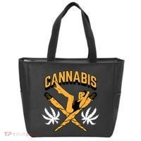 Cannabis Marijuana Joint Hammock Tote Bag thumb 0