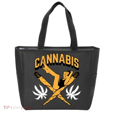 Cannabis Marijuana Joint Hammock Tote Bag