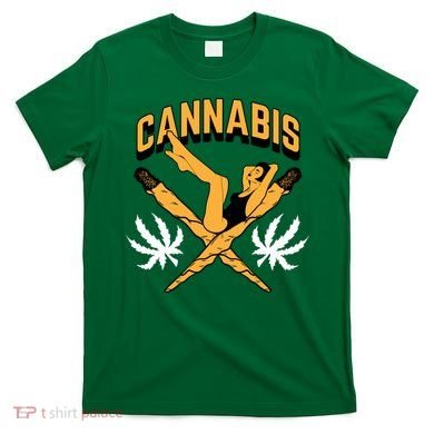Cannabis Marijuana Joint Hammock T-Shirt