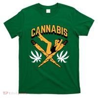 Cannabis Marijuana Joint Hammock T-Shirt thumb 0
