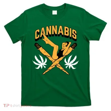 Cannabis Marijuana Joint Hammock T-Shirt