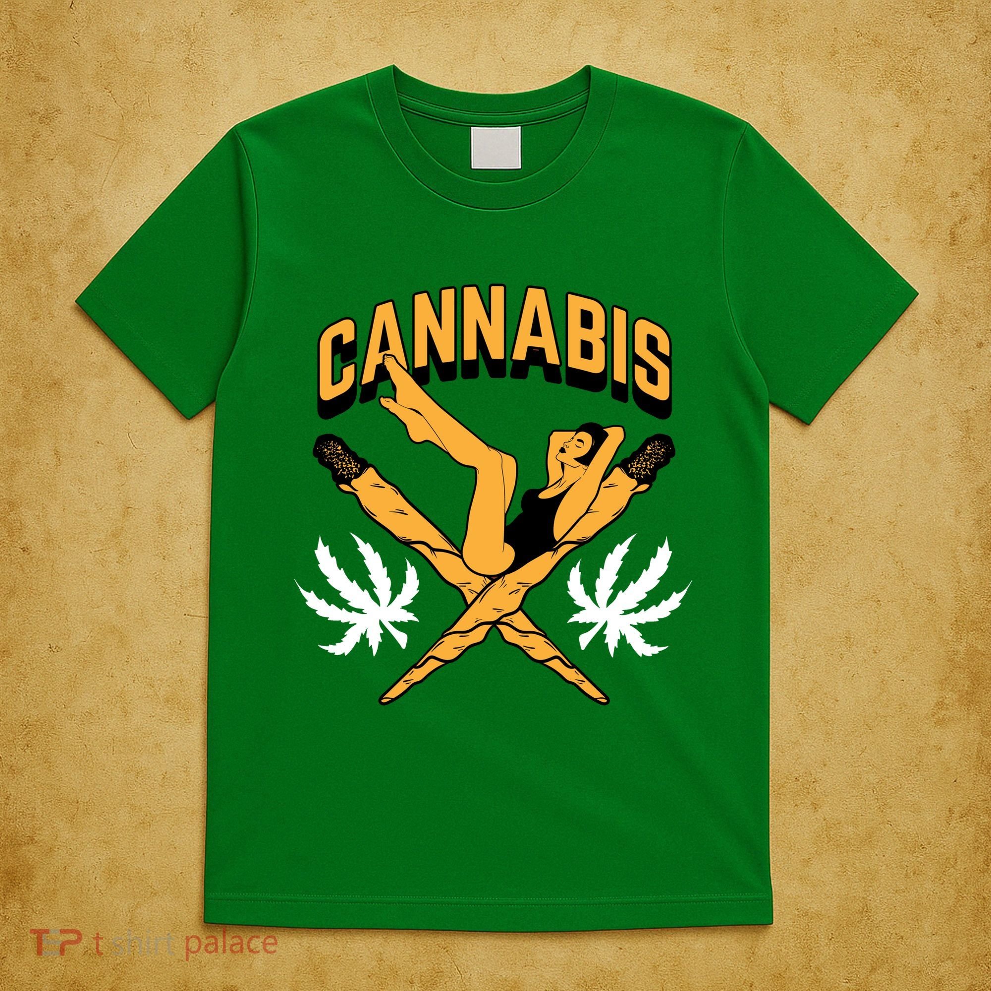 Cannabis Marijuana Joint Hammock T-Shirt