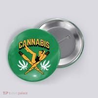 Cannabis Marijuana Joint Hammock Button thumb 0
