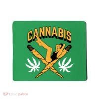 Cannabis Marijuana Joint Hammock Mousepad thumb 0