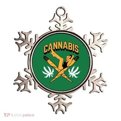 Cannabis Marijuana Joint Hammock Ornament