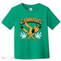 Cannabis Marijuana Joint Hammock Toddler T-Shirt thumb 0
