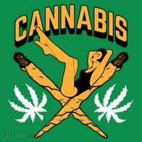 Cannabis Marijuana Joint Hammock Women's Long Sleeve Shirt thumb 2