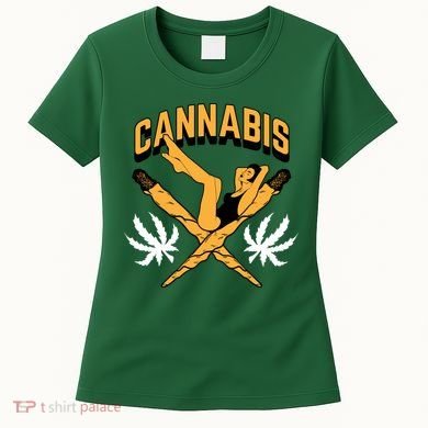 Cannabis Marijuana Joint Hammock Women's T-Shirt