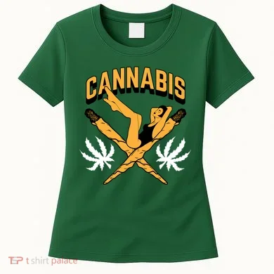 Cannabis Marijuana Joint Hammock Women's T-Shirt