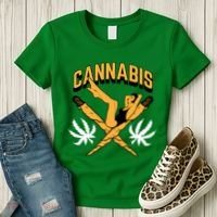 Cannabis Marijuana Joint Hammock Women's T-Shirt thumb 3